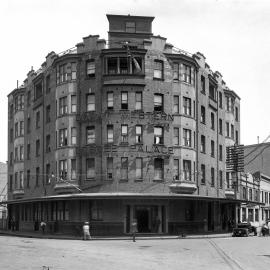 Glass Negative - Great Western Coffee Palace, Haymarket, circa 1914