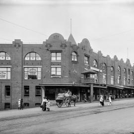 Glass Negative - Municipal Shops, Oxford Street Darlinghurst, 1920