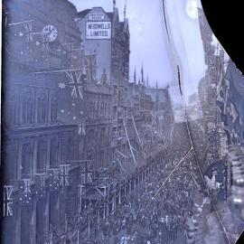 Glass Negative - Prince of Wales Visit, Sydney, 1920