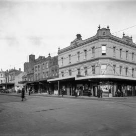 Glass Negative - George Street West Chippendale, 1933