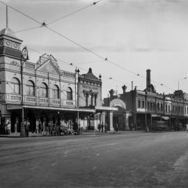 Glass Negative - George Street West Chippendale, 1933