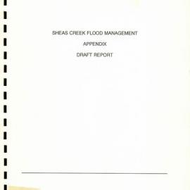 Sheas Creek flood management: appendix/ Stormwater Management, Sydney Water Board