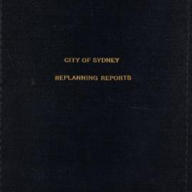 City of Sydney replanning reports, 1935-1937/ New South Wales Parliament