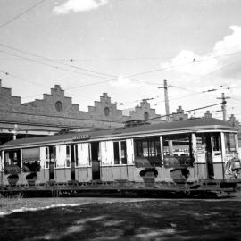 Rozelle depot yard and shed, Forest Lodge, 1958