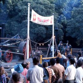 Steam traction engine, Royal Easter Show, Moore Park, 1973