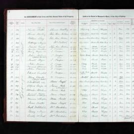 Assessment Book - Macquarie Ward, 1856