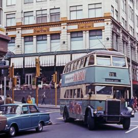 Intersection of Liverpool and Castlereagh Streets, 1971