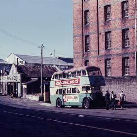 Near Darling Harbour wharves 19 and 20, Jones Bay Road Pyrmont, 1970 
