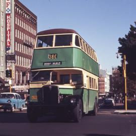 Liverpool Street, view west from College Street Sydney, 1970