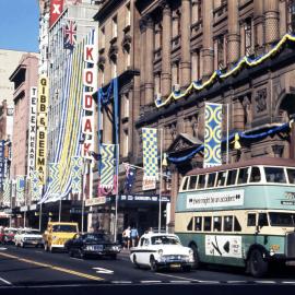 George Street, view south from King Street Sydney, 1970
