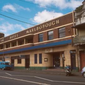 Marlborough Hotel on the corner of King Street and Missenden Road Newtown, 2000