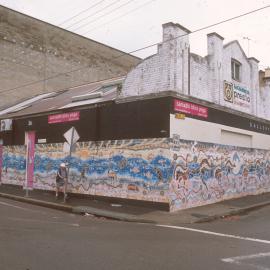 First Nations mural, Samadhi Bliss Yoga, Mary Street Newtown, 2003