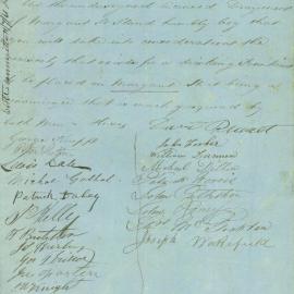 Petition for a drinking fountain in Margaret St. George Knepp; Peter Sutton; Lewis Bale; Michal