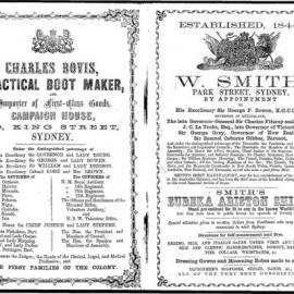 1864 Part 1 - City Street Directory - Suburban Directory - Pyrmont - Balmain 