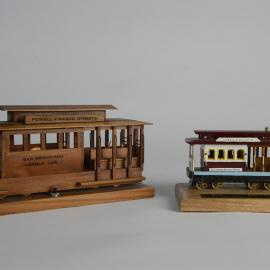 Model - San Francisco cable car, 1992