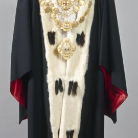 Robe of office - Lord Mayor, circa 1980