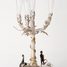 Epergne - Presented to Alderman CJ Roberts, 1879