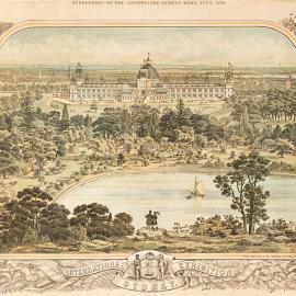 Chromolithograph - Sydney International Exhibition, 1879