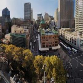 Panorama of Sydney - City from Sydney clocktower, 2006