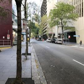 Pitt Street, near Bridge Street, during Covid-19 pandemic, 2020