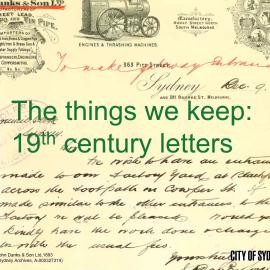 Video guide - The Things We Keep #2 - 19th century letters