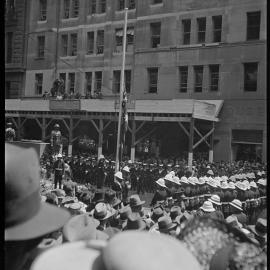 Armistice Day, Martin Place Sydney, 1937