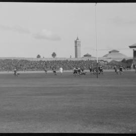 Wests v Balmain rugby league match, Sydney Cricket Ground, Driver Avenue Moore Park, 1935