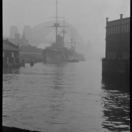 Japanese warships, Circular Quay, Sydney, 1935