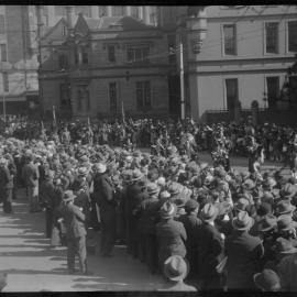 King George V memorial parade, St James Road Sydney, 1936