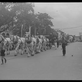 Floats, Anniversary Day, Flinders Street Paddington, 1938