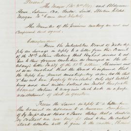 Minutes of Council, Jun 1894 [Newtown Municipal Council]