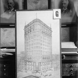 Competitive design for the Daily Telegraph Building, (G entry), Sydney, circa 1930