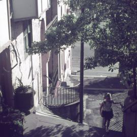 Terrace houses, Agar Steps Millers Point, 1966