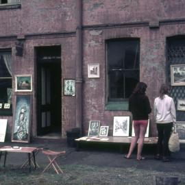 Art gallery, Gloucester Walk The Rocks, 1966