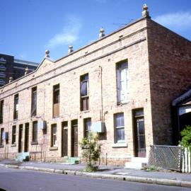 Brick terrace, Church Street Camperdown, 1985