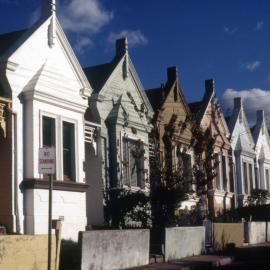 Terrace houses, Boquet Terrace, Campbell Street Newtown, 1981