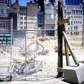 Grosvenor Place site, George Street The Rocks, 1986