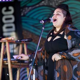 Bow and Arrow at NAIDOC in the City, Hyde Park, 2013