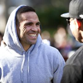 Anthony Mundine at NAIDOC in the City, Hyde Park, 2013