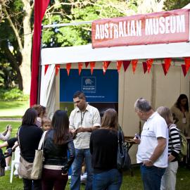 Australian Museum stall at NAIDOC in the City, Hyde Park, 2013