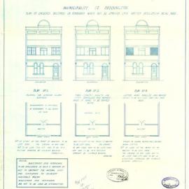 Plan -  Enclosure of balcony, 7 Ormond Street Paddington, 1936