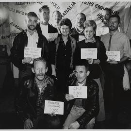 HIV caregivers show funding received from ACON, 1995