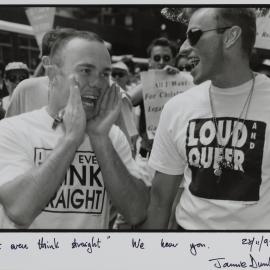 ACT UP demonstration, 1992