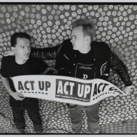 ACT UP protest, Canberra, circa 1990s