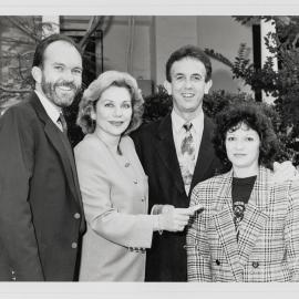 Polygram Cheque presentation to the AIDS Trust of Australia, 1991