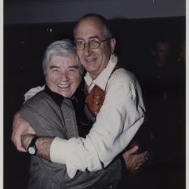 Dawn O'Donnell and Bruce Pollack at The Aurora Group's community fundraising event, 2000