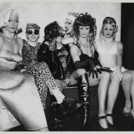 Drag queens at The Drag Industry Variety Awards (DIVA), 1993