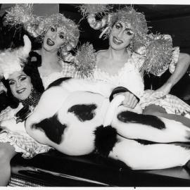 Drag queens, The Imperial Hotel, Erskineville Road, Erskineville, no date