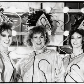 Drag performance, Carlton Rex Hotel, Elizabeth Street Sydney, no date