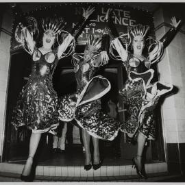 Drag queens performing at The Albury Hotel, Oxford Street Paddington, no date